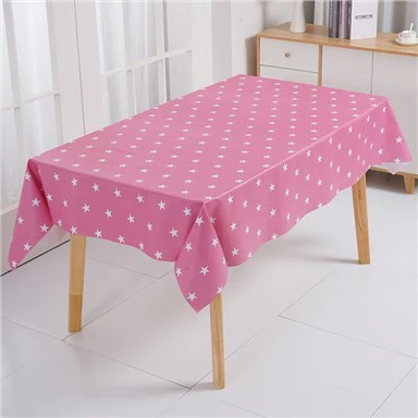 Einfaldur hvítur borðdúkur