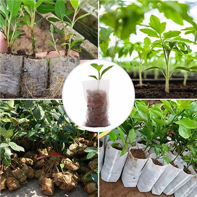 Lífbrjótanlegar Non-ofinn Grow Nursery Pokar